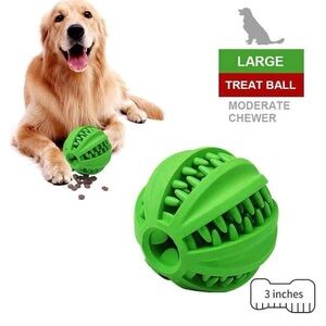 🐕 Durable Interactive Treat Dispensing Dog Toy